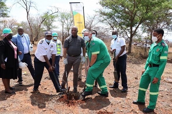 SOD TURNING CEREMONY OF NEW R32 MILLION EMERGENCY SERVICE CENTRE IN LEBOWAKGOMO